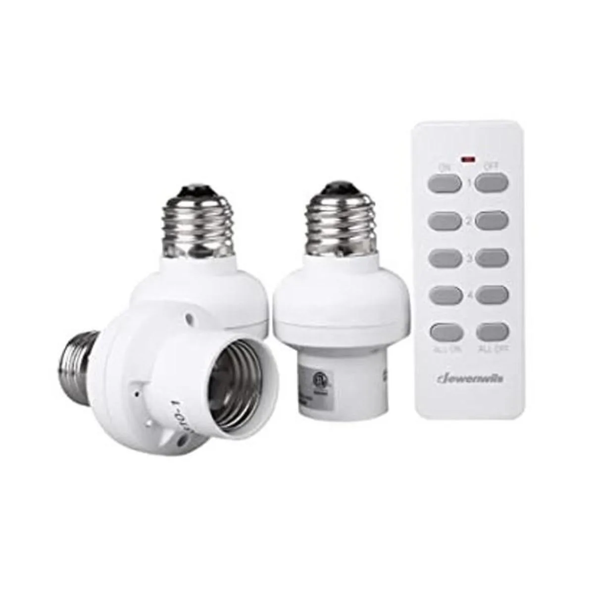 DEWENWILS Enchufe de lámpara de luz de control remoto E26_1