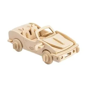 3d rompecabezas de madera Edificio Kit American Truck_2