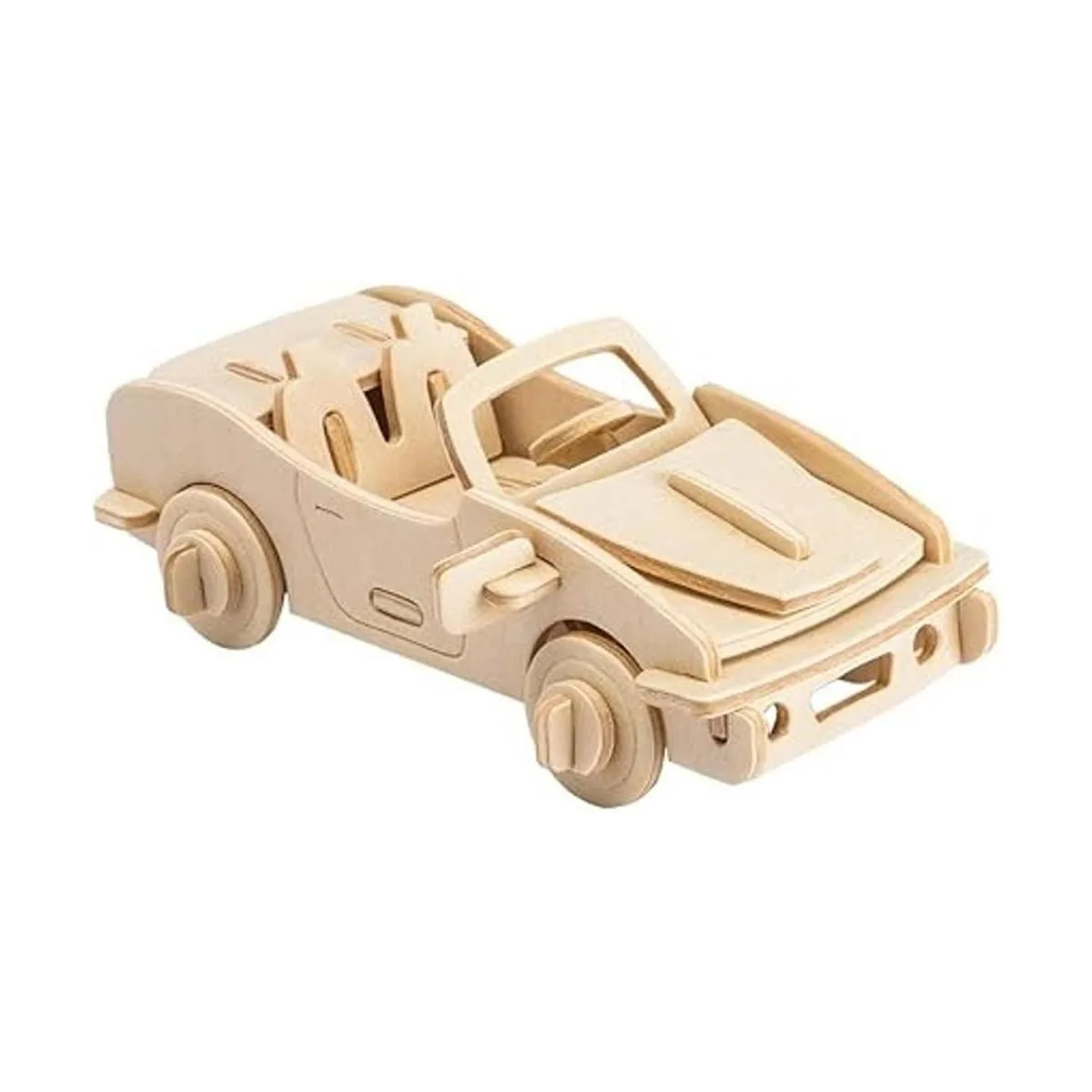 3d rompecabezas de madera Edificio Kit American Truck_2