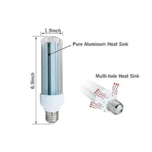 Bombilla de luz negra iluminación Lee de 12 W LED UV_7