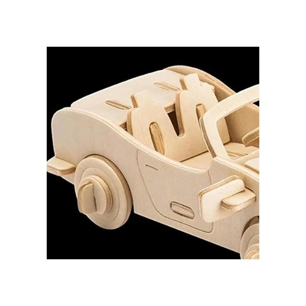 3d rompecabezas de madera Edificio Kit American Truck_5
