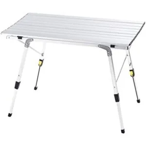 CampLand Mesa plegable ajustable de aluminio ligera_1