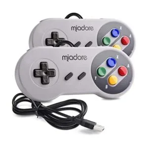 2 Pack USB Controller for SNES Retro Gaming miadore USB_1