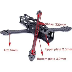 FPVDrone Marco de dron FPV Racing de 8.661 in marco de_2