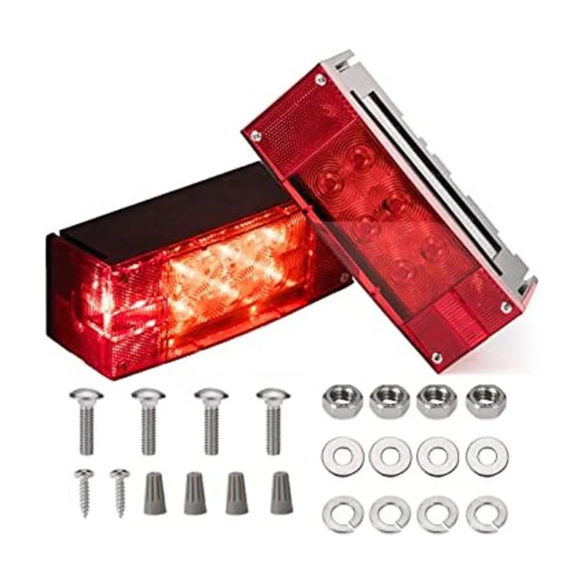 Juego de 2 luces LED 12 V CZC AUTO. Sumergibles_1