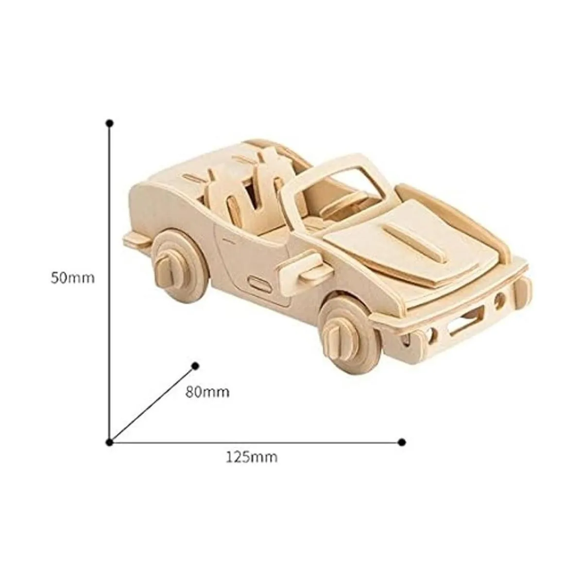 3d rompecabezas de madera Edificio Kit American Truck_3