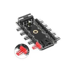 Electop Hub de ventilador de chasis de PC concentrador de_4