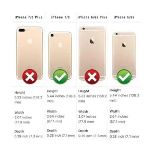 SafeSleeve Funda para iPhone 8 iPhone 7 iPhone 6 y_5