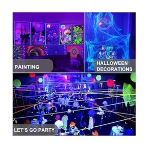 Bombilla de luz negra iluminación Lee de 12 W LED UV_6