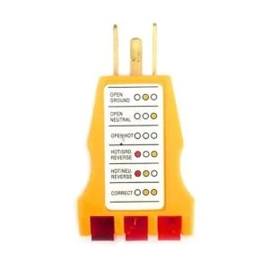 1 receptáculo de eléctrica Tester Analizador de salida AC_5