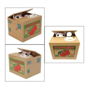 HmiLU Caja de dinero para robar monedas de centavos_4