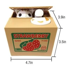 HmiLU Caja de dinero para robar monedas de centavos_5