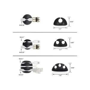 OHill paquete de 30 ataduras para cables para_2
