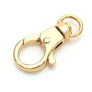 CRAFTMEMORE Gancho giratorio de calidad para llavero con_2