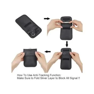 Faraday Bolsa para llavero Wisdompro WP4694 RFID_3