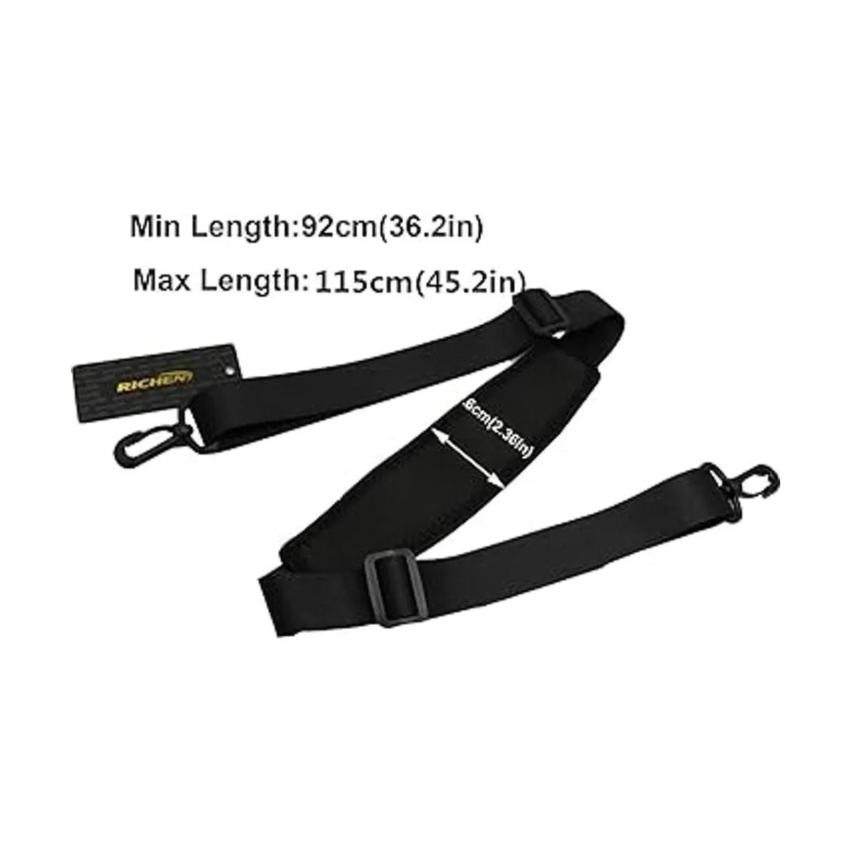 RICHEN Correa de hombro de repuesto ajustable para_4