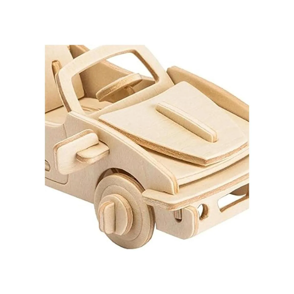 3d rompecabezas de madera Edificio Kit American Truck_4