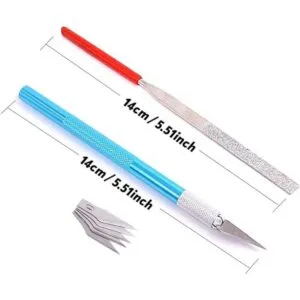 Keadic Juego de 9 herramientas de modelo Gundam para_4