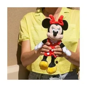 Disney Minnie Mouse Red 11.0 in Frijoles de peluche con_5