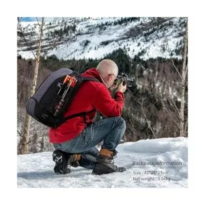 Beschoi Mochila impermeable para cámara bolsa de_2