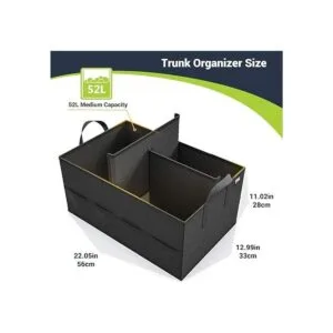 Organizador de almacenamiento para maletero de auto;_3