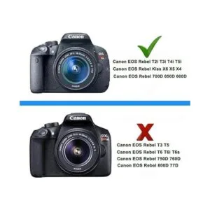 TKDY Kit de cargador para Canon de batería ficticia ACKE8_2