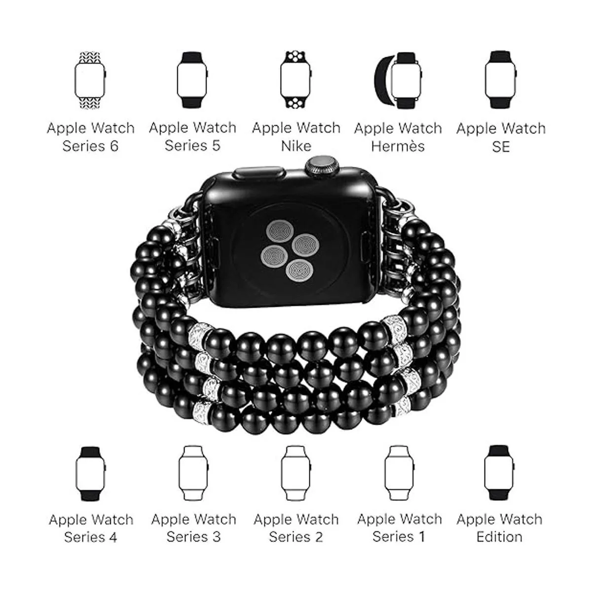 Fastgo correa para relojes Apple. Moderno brazalete con_5