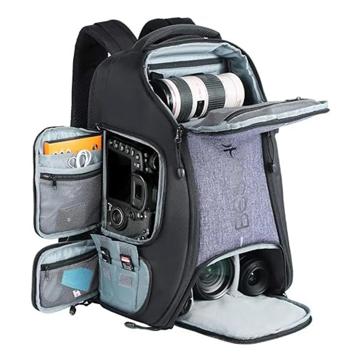 Beschoi Mochila impermeable para cámara bolsa de_1