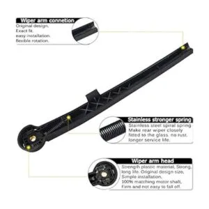 AUTOBOO Reemplazo del brazo del limpiaparabrisas trasero_3