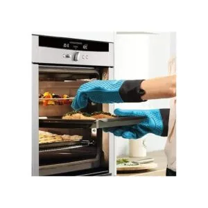 Auzilar Guantes de cocina de silicona guantes resistentes_6