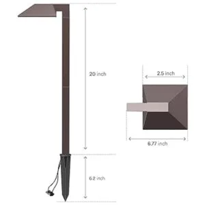 Malibu Iluminación de paisaje al aire libre bajo voltaje_5