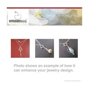 10 cierres de plata de ley maciza. Fabricado en Italia._4