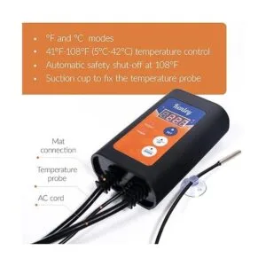 Calefactor de fermentación con termostato Kit de_2