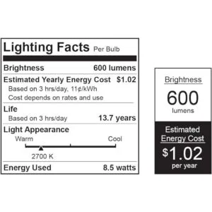 Feit Electric A800827batledi LED Respaldo de batería 85_4