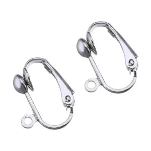 Bememo Paquete de 36 convertidores de aretes con clip con_1