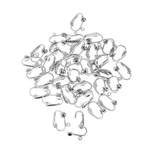 Bememo Paquete de 36 convertidores de aretes con clip con_2