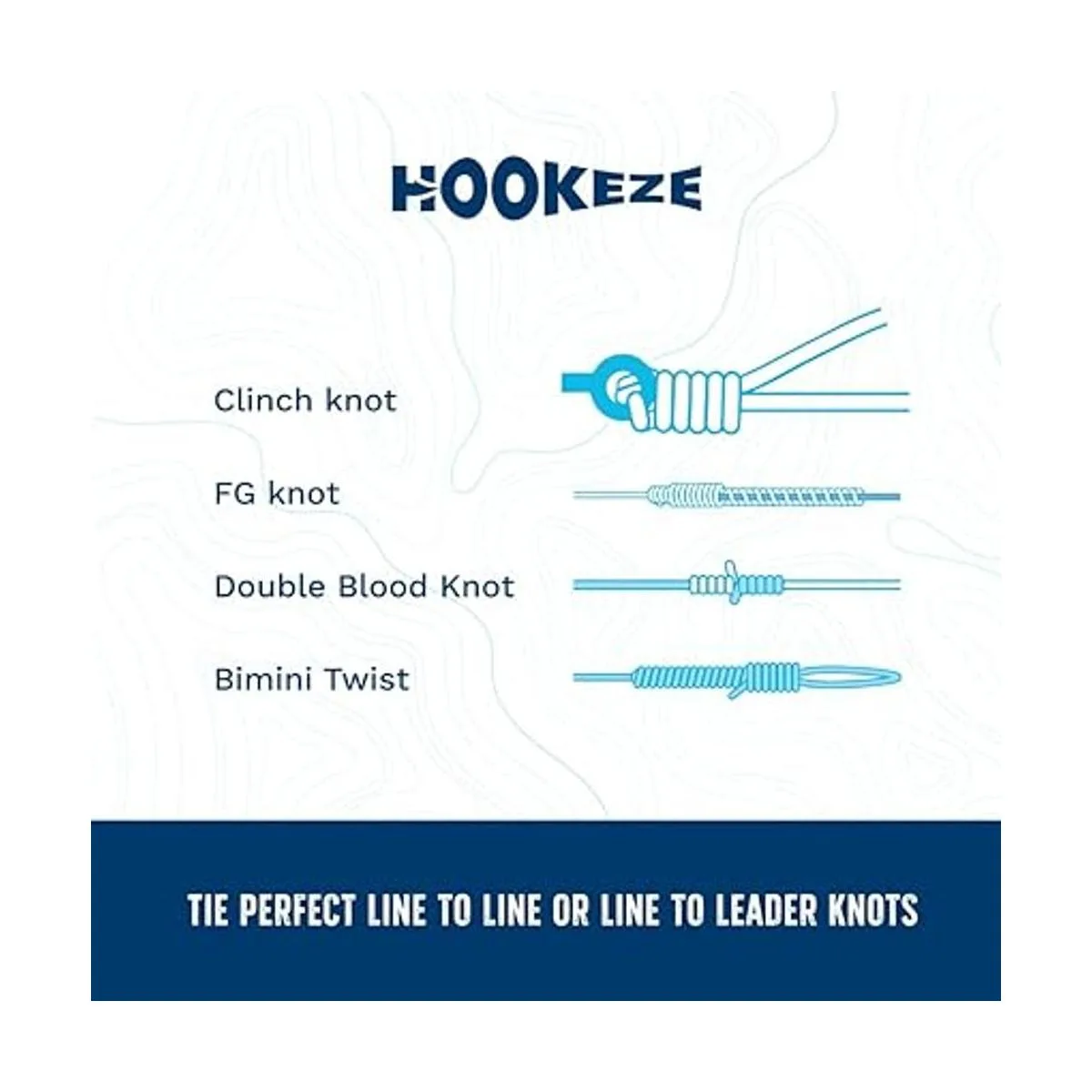 HOOKEZE Herramienta de atado de nudos de equipo de pesca_2