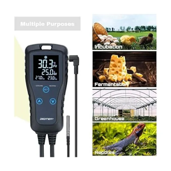 DIGITEN controlador de temperatura precableado con_6