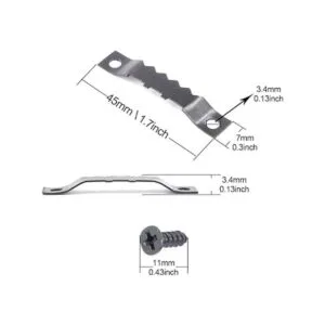 Swpeet 120 piezas de marcos de fotos con dientes de_2