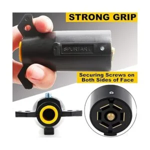 Spurtar Enchufe de remolque de 7 pines redondo de 7 vías_2