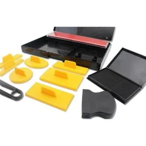 Finex Kit de impresión de sellos de goma para bricolaje_5