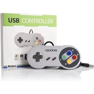 2 Pack USB Controller for SNES Retro Gaming miadore USB_7