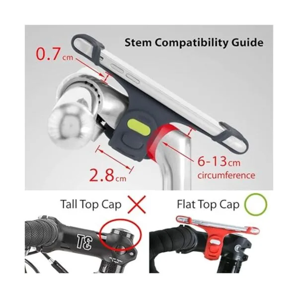 Soporte universal para teléfono para bicicleta. Marca_2