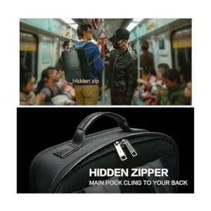 Bopai Mochila Invisible antirrobo Mochila con puerto de_2
