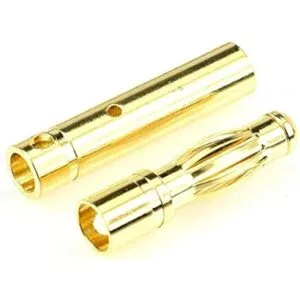 Apex RC productos 40 mm. Machohembra chapado en oro_3