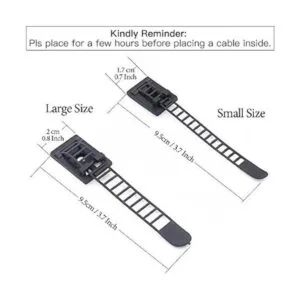 Rustark 50 correas de cable de nailon autoadhesivas_2