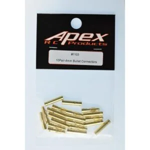 Apex RC productos 40 mm. Machohembra chapado en oro_4