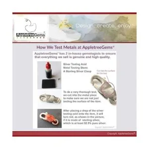 10 cierres de plata de ley maciza. Fabricado en Italia._3