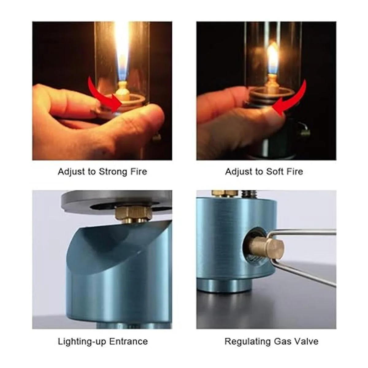 Lixada Lámpara de gas butano para uso en exteriores solo_2