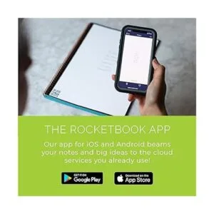 Rocketbook Cuaderno inteligente reutilizable cuaderno con_5